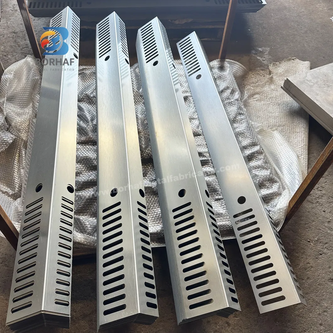 High-Capacity Perforated Ladder Cable Tray with Pre-Galvanized Finish Elevator Spare Parts