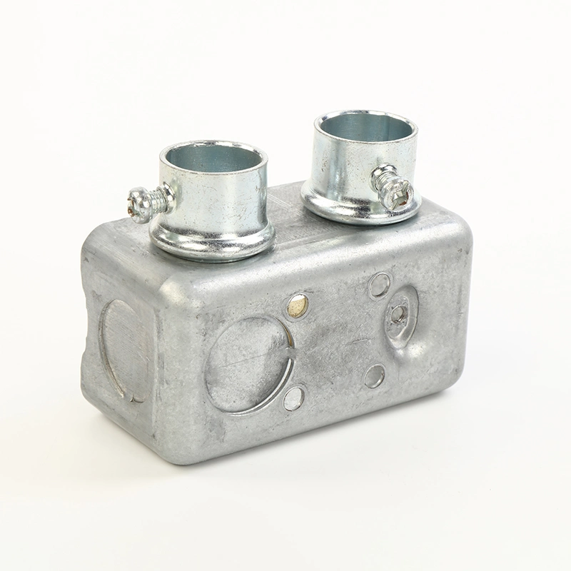 Welded Steel Square Outlet Box 2-1/8&quot;