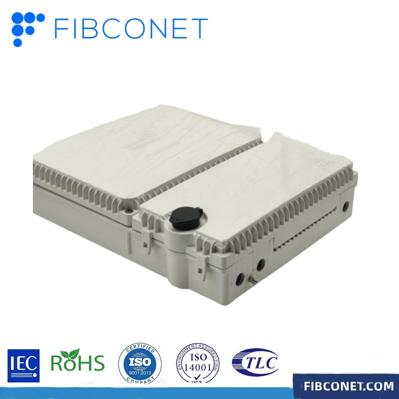 8/12/24/48/96/144 Cores FTTH Cable PC ABS Waterproof IP66/IP67/IP68 Waterproof Junction Wall/Pole/Aeial Mounting Fiber Optic Terminal Box Distribution Box