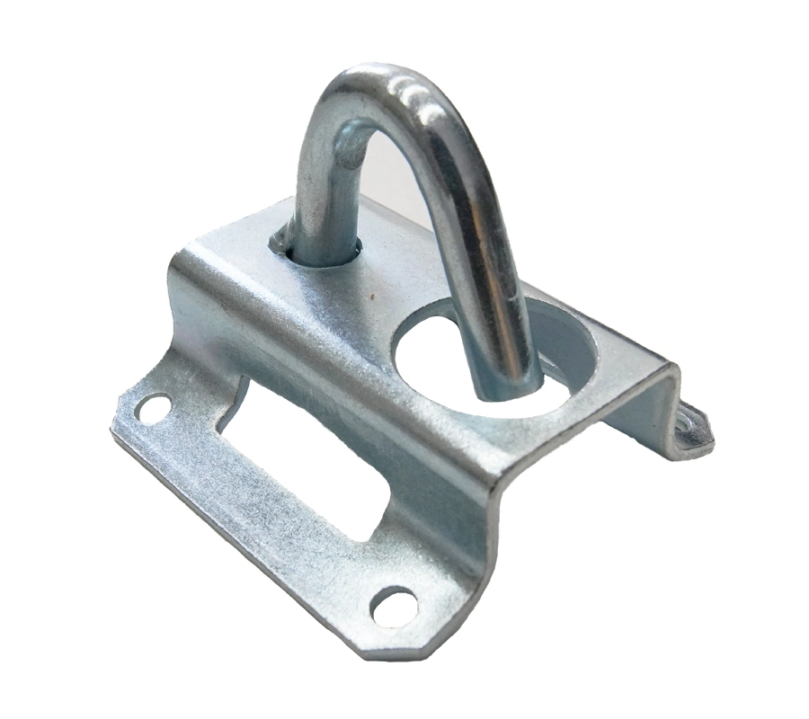 FTTH Angle Clamp S Type Drop Cable Tension Wall Bracket Clamp Optic Fibre Stainless Steel J Hook Fastening Clamp