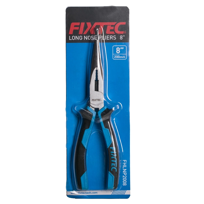 Fixtec Heavy Duty Multifunctional Combination Pliers Steel Wire Cutting Long Nose Pliers Miter Pliers