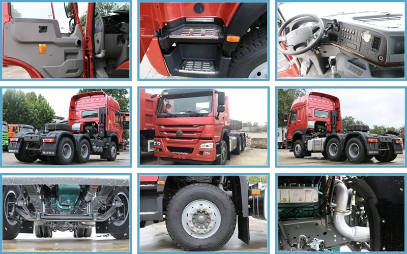 China Cnhtc HOWO A7 420HP Tractor Head Truck, Port Terminal Tractor