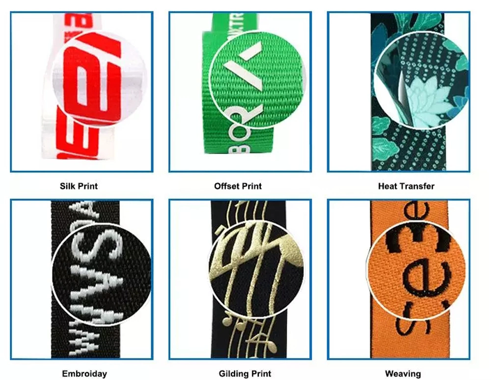 Custom Logo ID Card Holder Promotional Gift VIP Silk Printing Neck Woven Polyester Heat Transfer Wrist Exhibition 2cm Personalized Neck Yoyo Badge Reels Lanyard