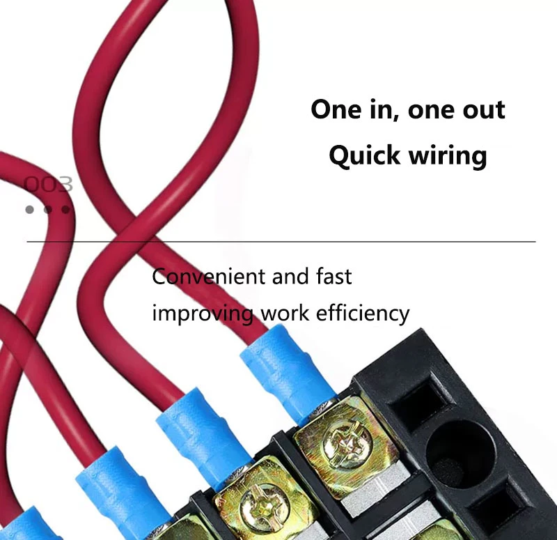 Tb1508 Junction Box 15A 8-Position Wiring Terminals