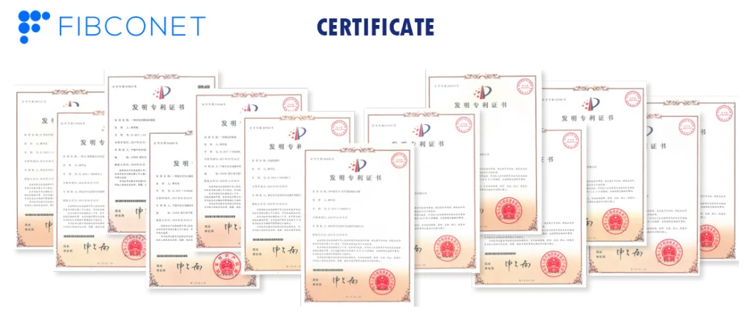 FTTH Single Mode 9/125 Duplex LC Upc LC Upc PVC LSZH Fiber Optic Cable Patch Cord