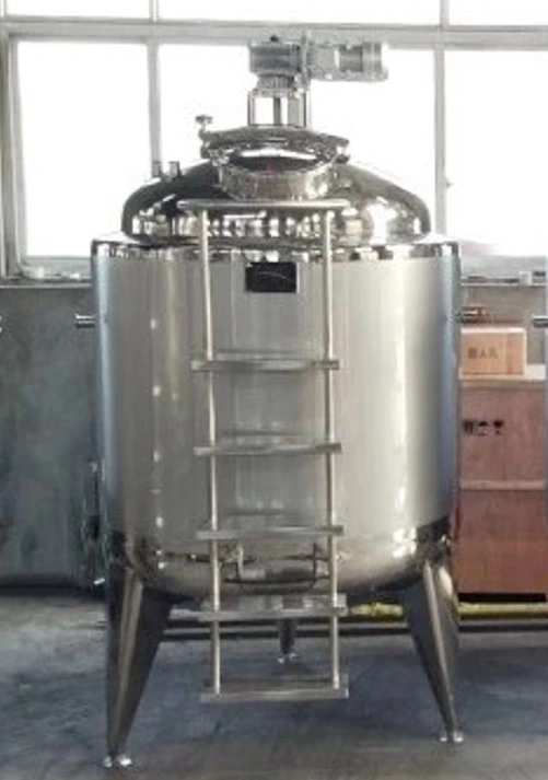 Electric Steam Heating Jacket Tank with Mixer Price