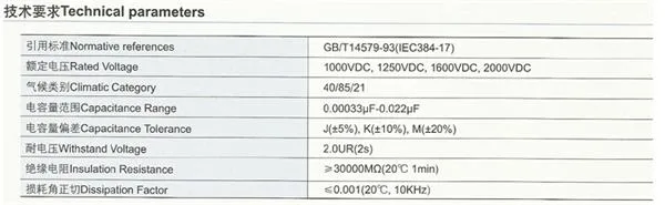 Mini Box Type Polyester Film Capacitor 104K 275V