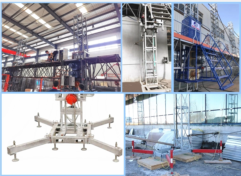 Hotsale Motorized Scaffold Work Platforms Mast Scaffold Systems