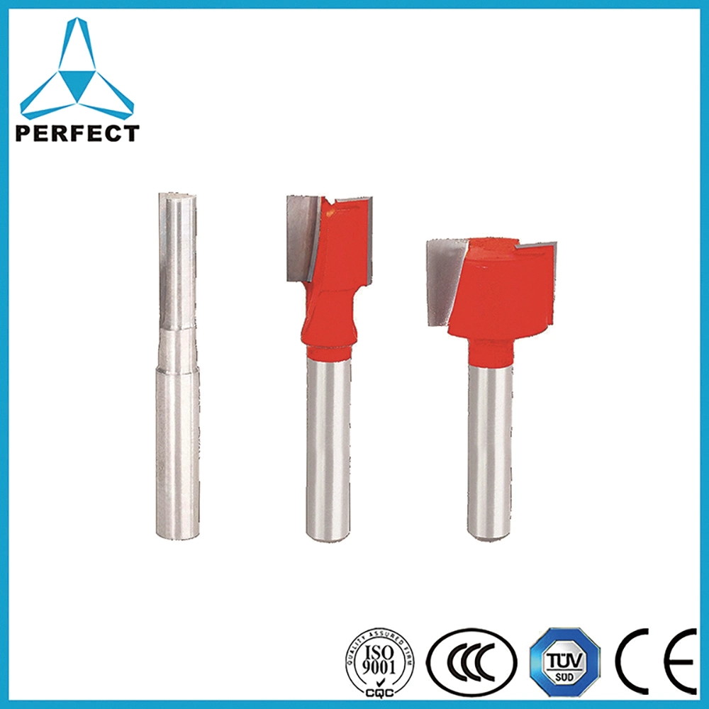 3PCS 1/4 Inch Shank Tungsten Carbide Undersized Plywood Wood Router Bit Set