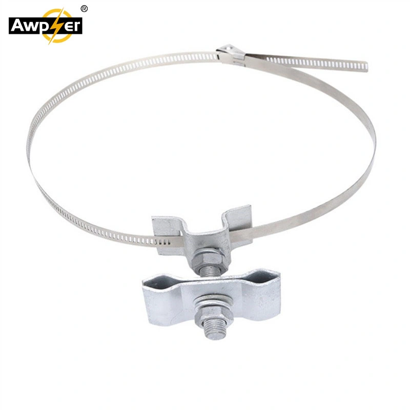 ADSS/Opgw Fitting Down Lead Clamp for Pole and Tower