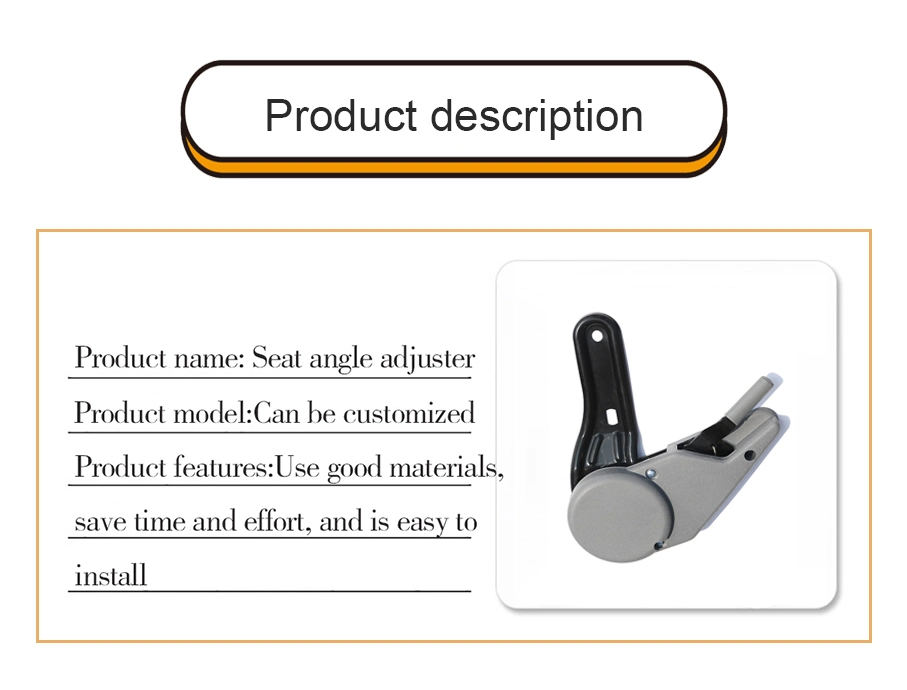 Vehicle Seat Back Angle Adjusters Mechanism Car Manual Seat Angle Adjustment Adjuster