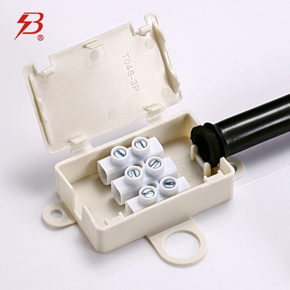 Waterproof IP20 Wire Junction Box with Terminal Strip