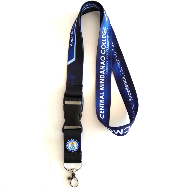 Custom Logo High Quality Polyester Printing Lanyard