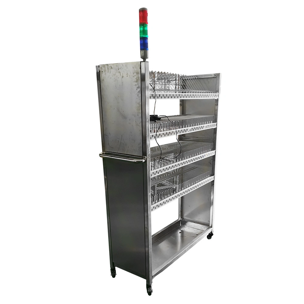 Factory Heavy Duty Steel Supermarket Warehouse Steel Cable SMT Reel Storage Rack