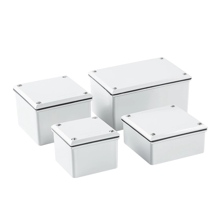 Plastic PVC 4 Way Terminal Junction Box