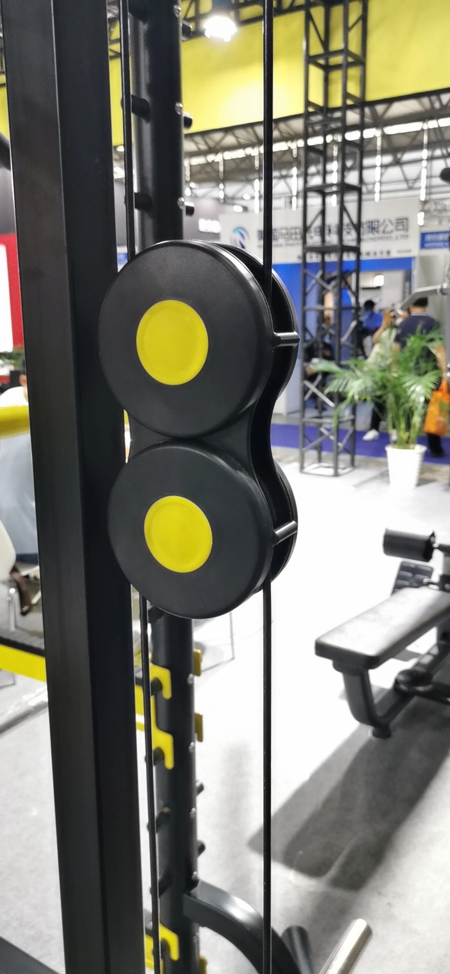 Multi Function Squat Rack Half Rack with Lat Pull Down Longpull Machine