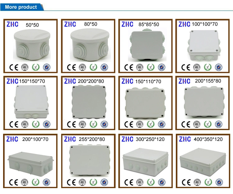 200*155*80 in Ground Cable Connection Junction Box Waterproof IP65