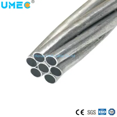 Filo di massa in acciaio rivestito in alluminio cavo in alluminio filo ACSR/AW 7 8 9