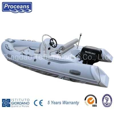 4.3m/14piedi PVC/Hypalon Rib Boat/Power Boat/Motor Boat/Speed Boat/Fishing Boat