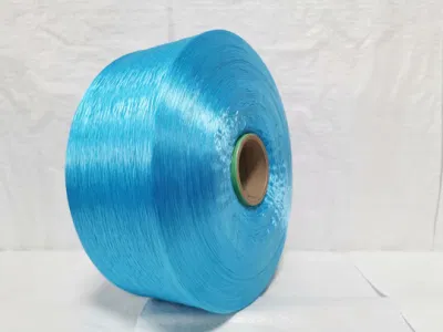 Factory Direct sale, filo di polipropilene serie Blue, alta resistenza (filato PP), standard UE, può essere utilizzato per nastro legante, nastro per rimorchio, corda industriale