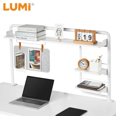 Morsetto universale su scaffali per display rack da tavolo per ufficio, home desk Ripiano di conservazione dell′organizer