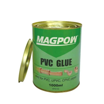 Magpow Mpd152 1L/Tin adesivo solvente ad alta adesione PVC adesivo per Giunzione e tenuta dei tubi