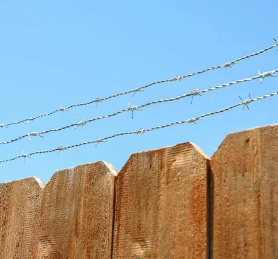 G. I. filo metallico n. 12 X 15 Kg /150 metri filo di ferro barrato Roll Fence