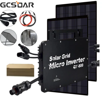 Gcsoar Factory Price Solar Micro Inverter System Solar Power System In vendita per risparmiare elettricità