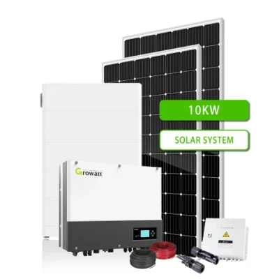 PV 10 kw 8 kw 7 kw sistema di alimentazione solare 5 kw fuori rete Sistema di energia solare domestico da 10 kw