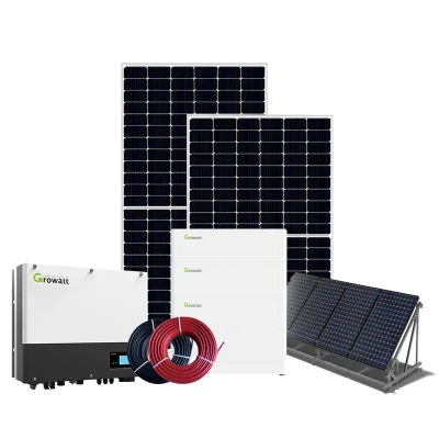 Sistema di energia solare a griglia con sistema di alimentazione a energia solare Leaderspower 3kw 4kw 5kw 6kw sistema di alimentazione solare off-grid da 7 kw 8 kW 9 kW 10 kW per Uso domestico