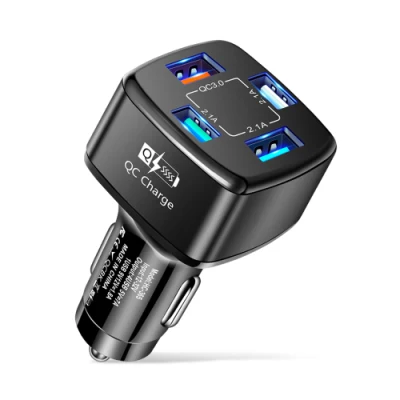  Caricabatterie rapido universale USB 4in1 QC3.0 4USB da 35 W 7A per auto Caricabatterie