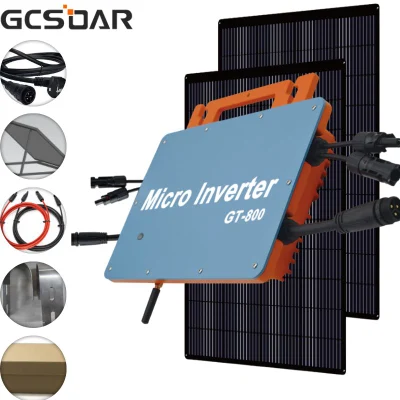 Generatore solare Gcsoar 800W Micro Inverter sistema di balcone per solare Sistema di alimentazione