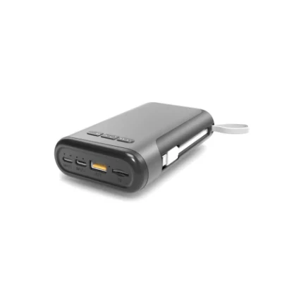  Supporto per cellulare cavo incorporato da 10000 mAh portatile con Power Bank mobile Altoparlante Bluetooth