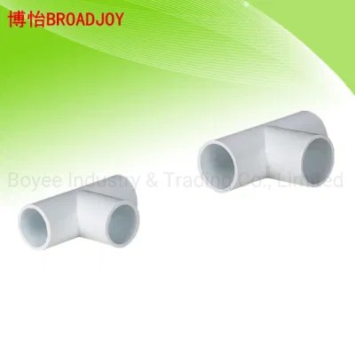 Raccordo tubo condotto PVC cavo elettrico scatola circolare PVC elettrico/giunzione Scatola