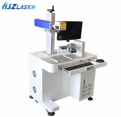 Stampante laser portatile Mini Fibre laser Marking Etching Machine Hjz Targhetta del codice Vin del contrassegno della macchina su metallo