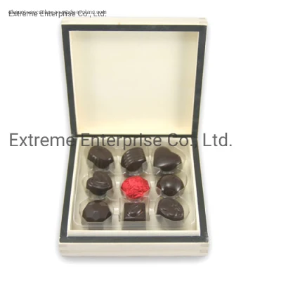 Confezione regalo di cioccolato Fancy incompiuta scatola di legno