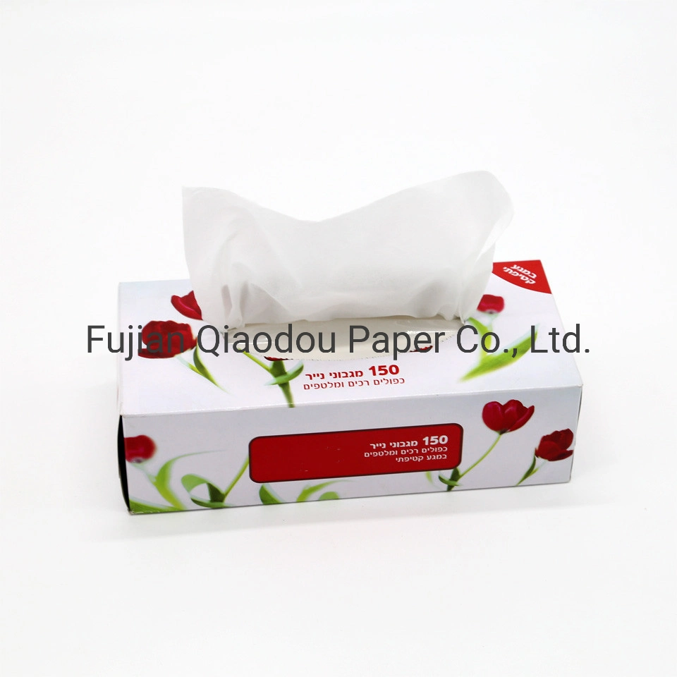 Qiaodou Soft Silk Touch Boxed Facial Tissue