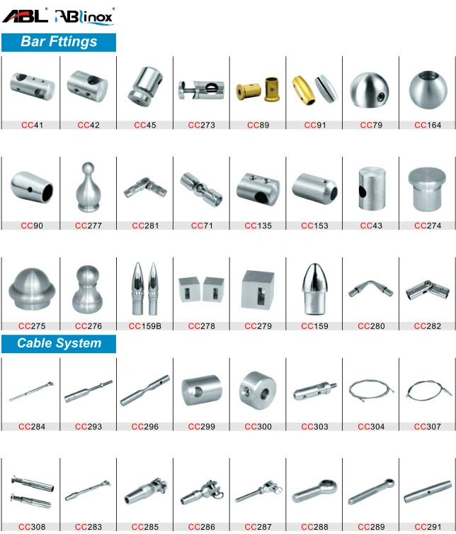 Casting Straight Staircase Railing Tube Connector Pipe Round Joint for Balustrade