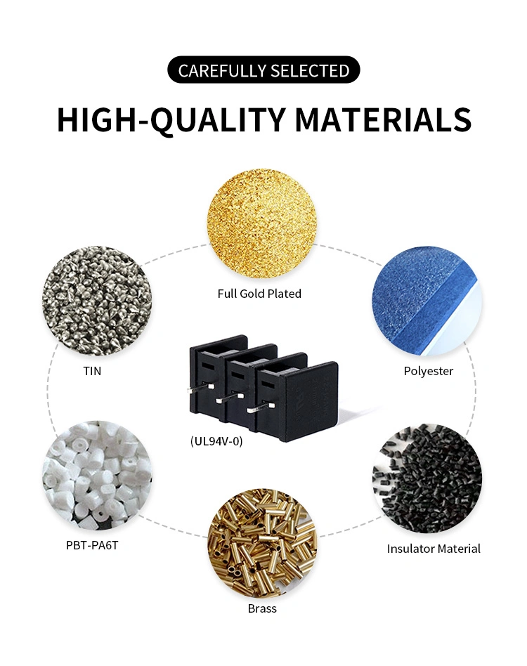 Sample Customization Terminal Block Corrosion Resistant Design for Use in Acidic or Alkaline Environments Cable Terminal Block Connector