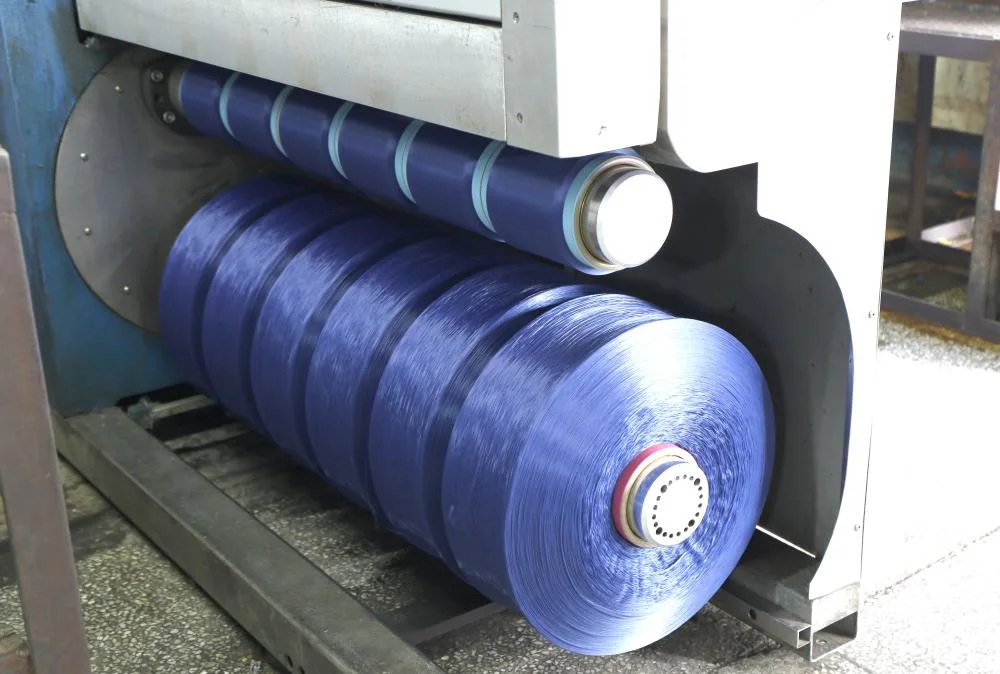 Factory Direct Sale, Blue Series Polypropylene Yarn, High Strength (PP Yarn) , EU Standard, Can Be Used for Binding Tape, Trailer Tape, Industrial Rope
