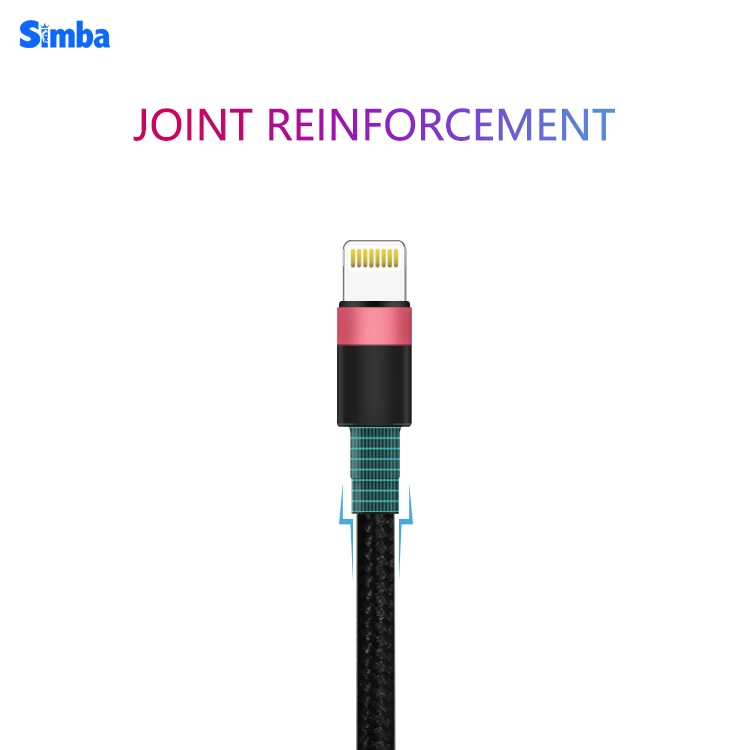 Wholesale Price C-Cab-29 USB to Ios Cable 1m Kevlar and Hardware Shell