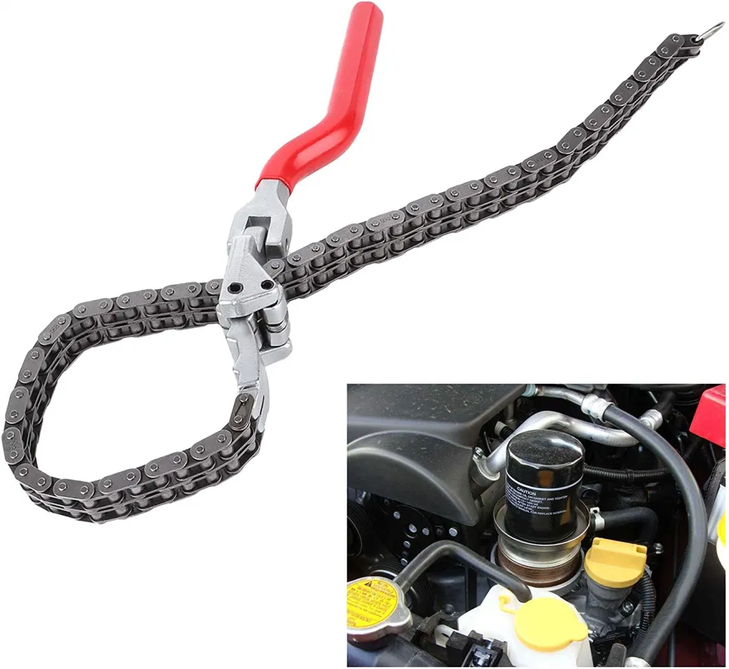 CT-152 50mm - 100mm Hand Tools Portable 80mm Tube Capacity Ratcheting Cutting Action Chain Pipe Cutter