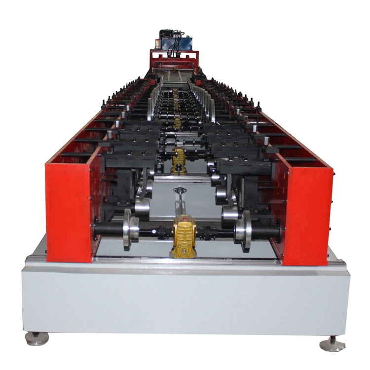 Multi Auto Size 200-600mm Adjustable Shelf Panel Roll Forming Machine Storage Rack Shelf Roll Forming Machine