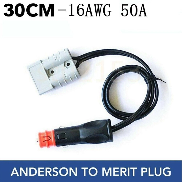 Solar Connector Anderson 50A/600V Power Pole Adapter Solar Panel Cable Connector