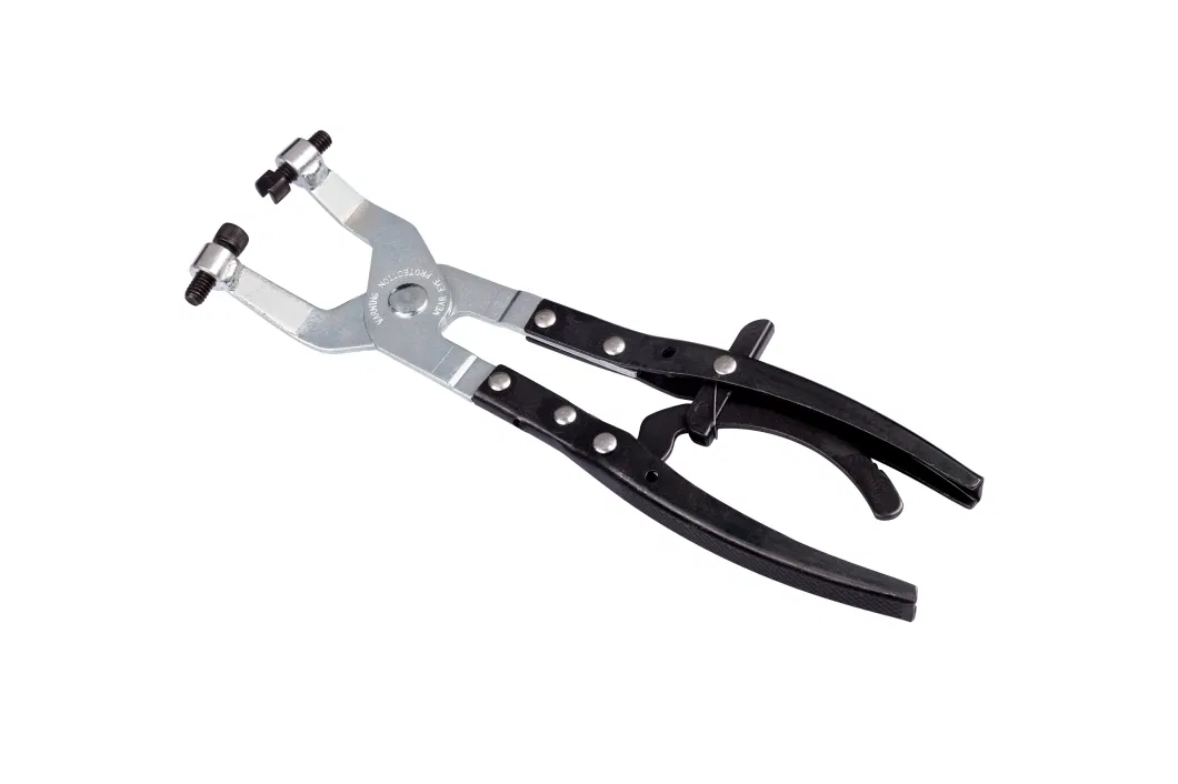 9&prime;&prime; 50# Carbon Steel A3 Angled Flat Band Throat Clamp