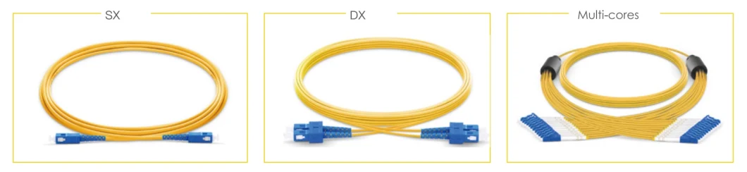 Simplex Duplex Optical Fiber Patchc Cord Fiber Optic Indoor Patch Cord
