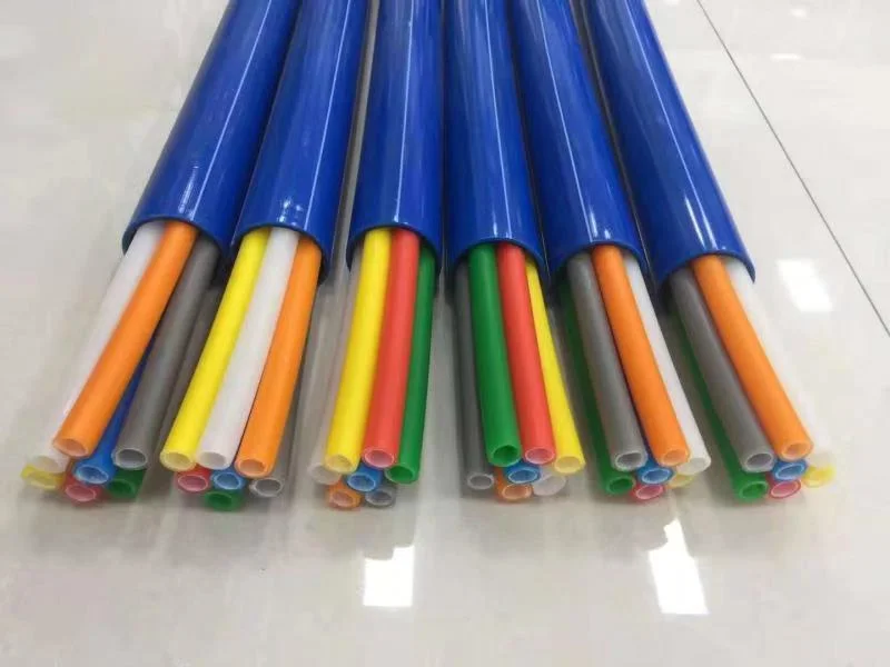 Underground Tube HDPE Bundle Duct Microduct 2 Ways 7 Ways Buried Pipe