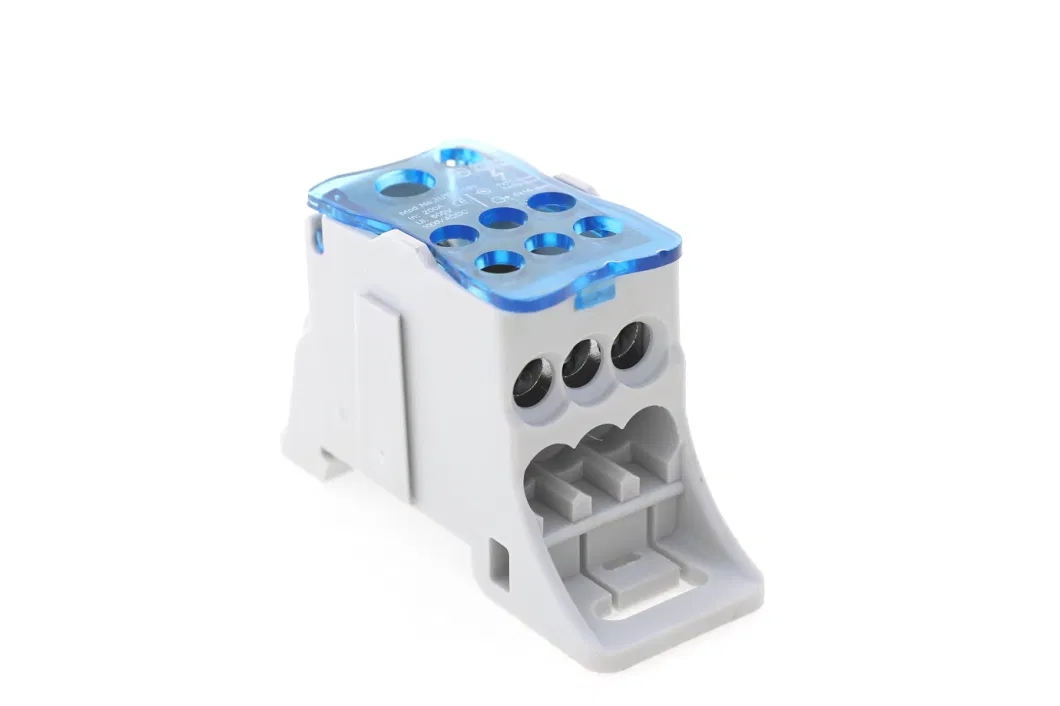 Unipolar DIN Rail Mounted Junction Box Wiring Connector Power Distribution Terminal Blocks1000V/500A