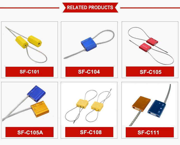 Tightening Anti-Theft and Anti-Counterfeiting Steel Wire Cable Seals