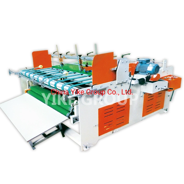 Pressure Model Corrugated Box Semi Auto Automatic Folder Gluer / Folder Glue Machine for Two-Pieces Joint Corrugated Box